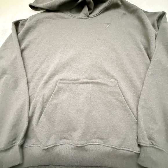 Gymshark Dark Gray Hoodie for Women oversized relax look - Picture 7 of 13